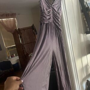 Elegant Lavender Jumpsuit